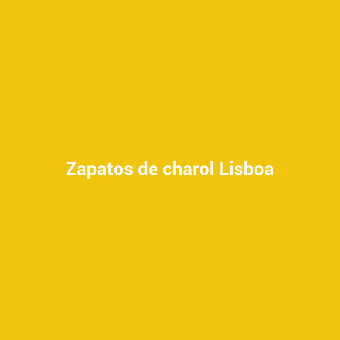 Zapatos de charol Lisboa