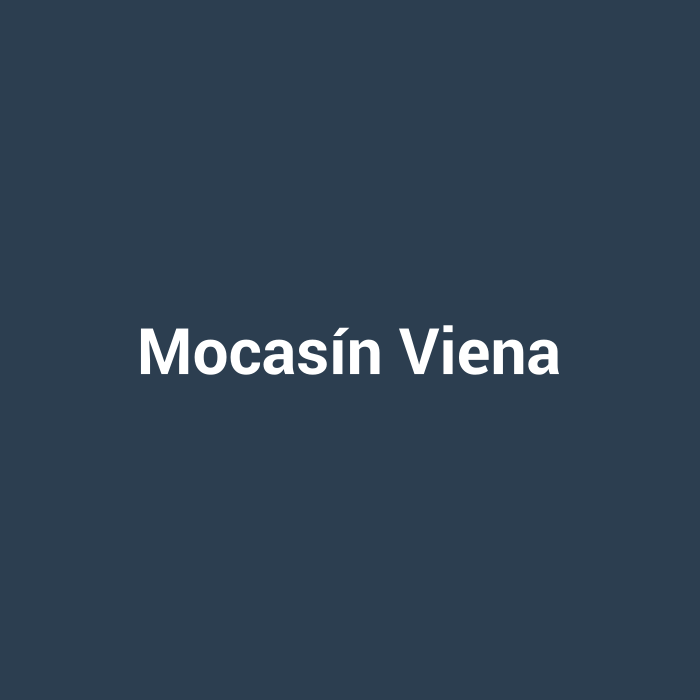 Mocasín Viena