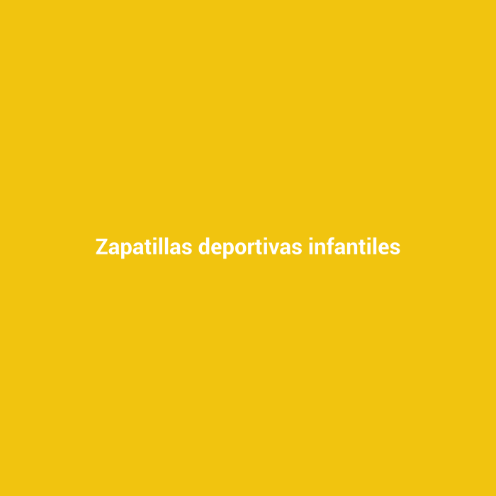 Zapatillas deportivas infantiles