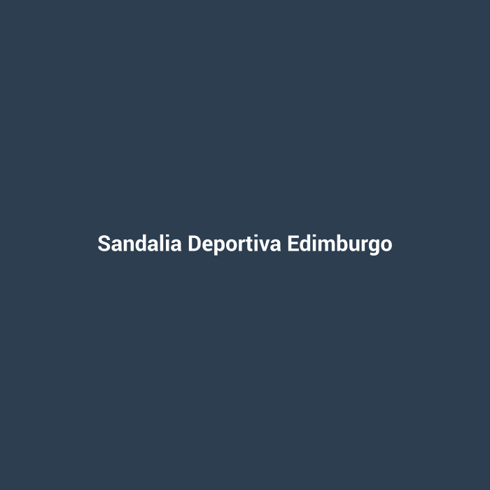 Sandalia Deportiva Edimburgo