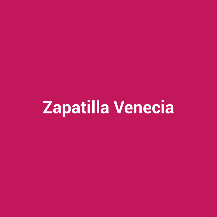 Zapatilla Venecia