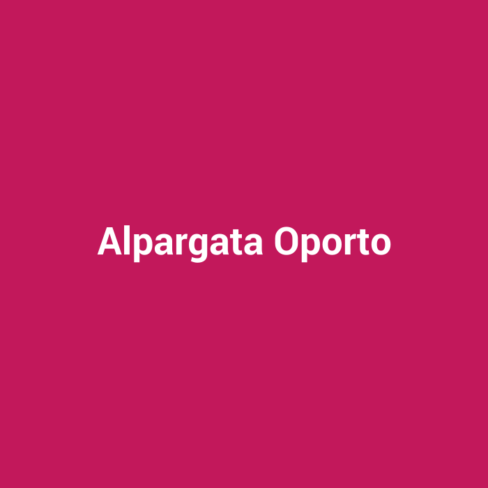 Alpargata Oporto