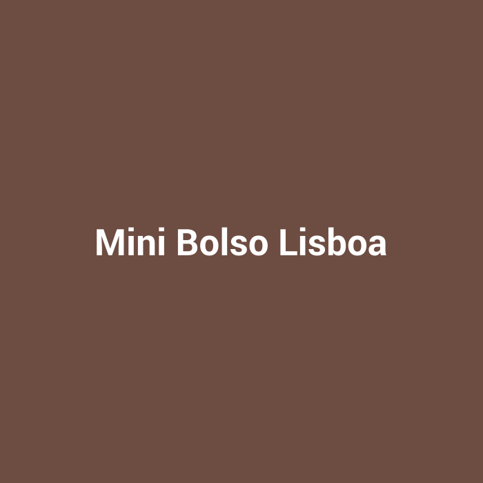 Mini Bolso Lisboa