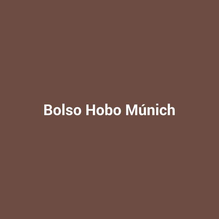 Bolso Hobo Múnich