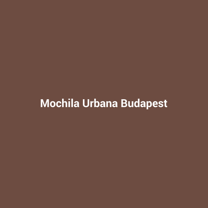 Mochila Urbana Budapest