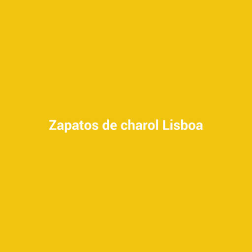 Zapatos de charol Lisboa