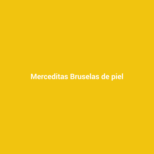 Merceditas Bruselas de piel