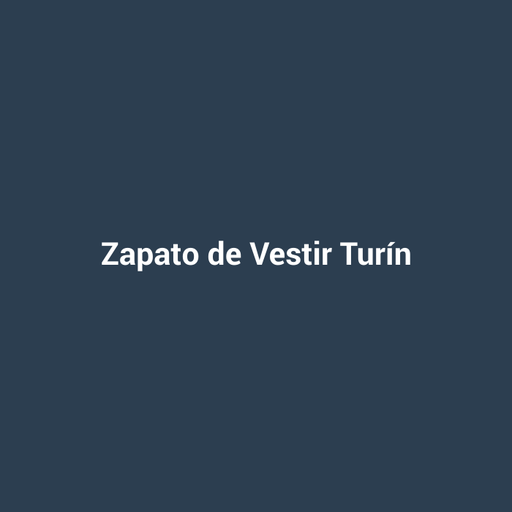 Zapato de Vestir Turín