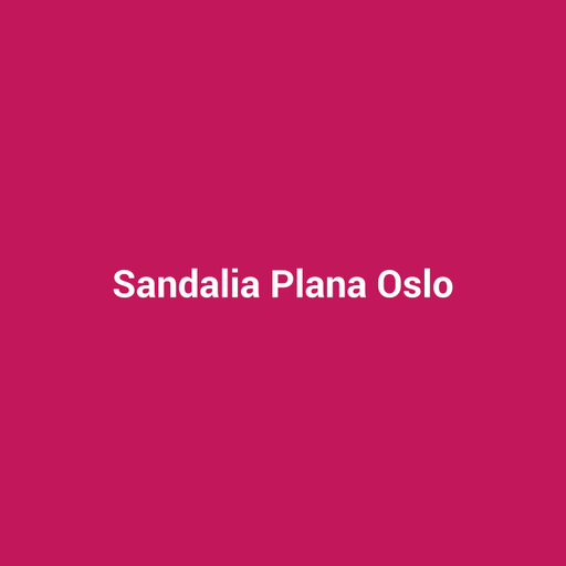 Sandalia Plana Oslo
