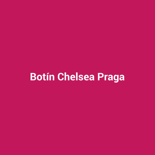 Botín Chelsea Praga