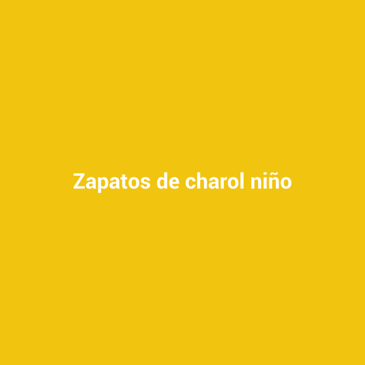 Zapatos de charol niño