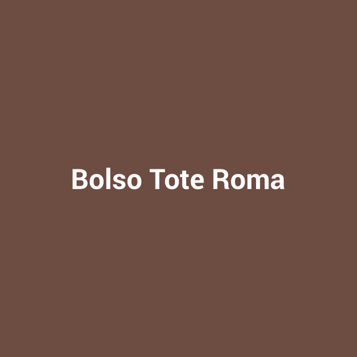 Bolso Tote Roma