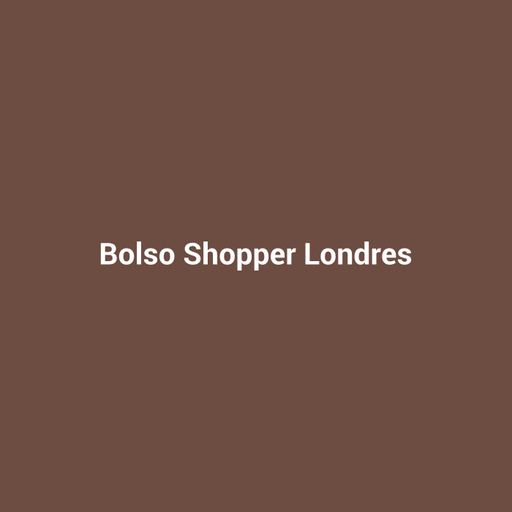 Bolso Shopper Londres