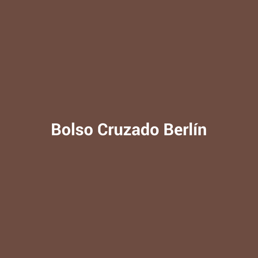 Bolso Cruzado Berlín