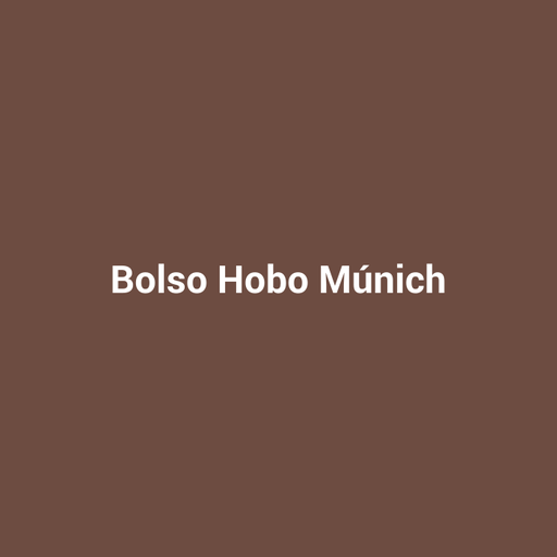 Bolso Hobo Múnich
