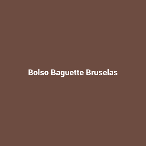 Bolso Baguette Bruselas