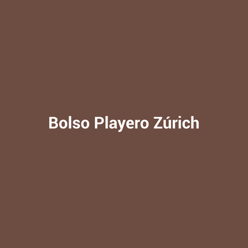 Bolso Playero Zúrich